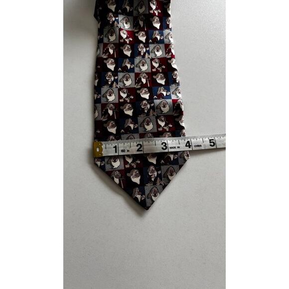 Disney Grumpy Tie – 100% Silk Vintage Walt Disney World Necktie - Picture 10 of 10